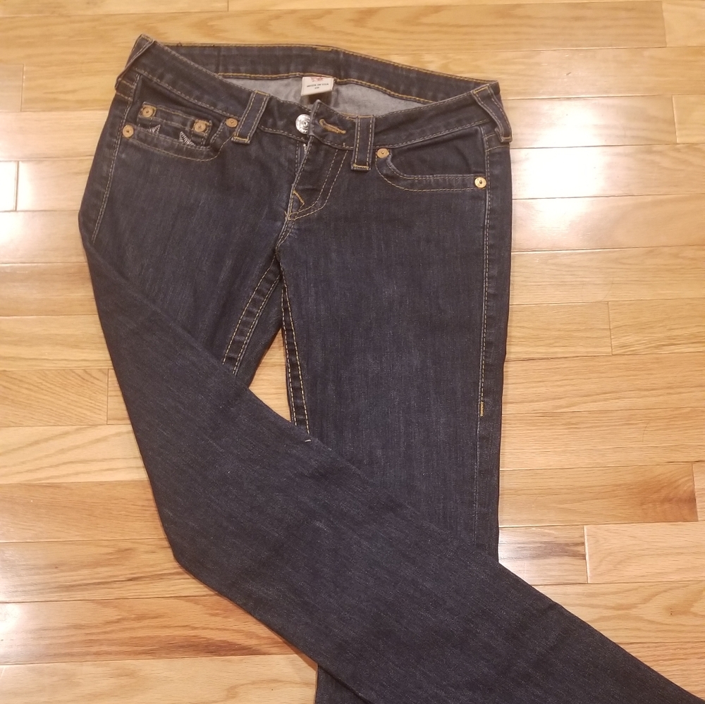 True Religion Straight Leg Jeans - Picture 2 of 3